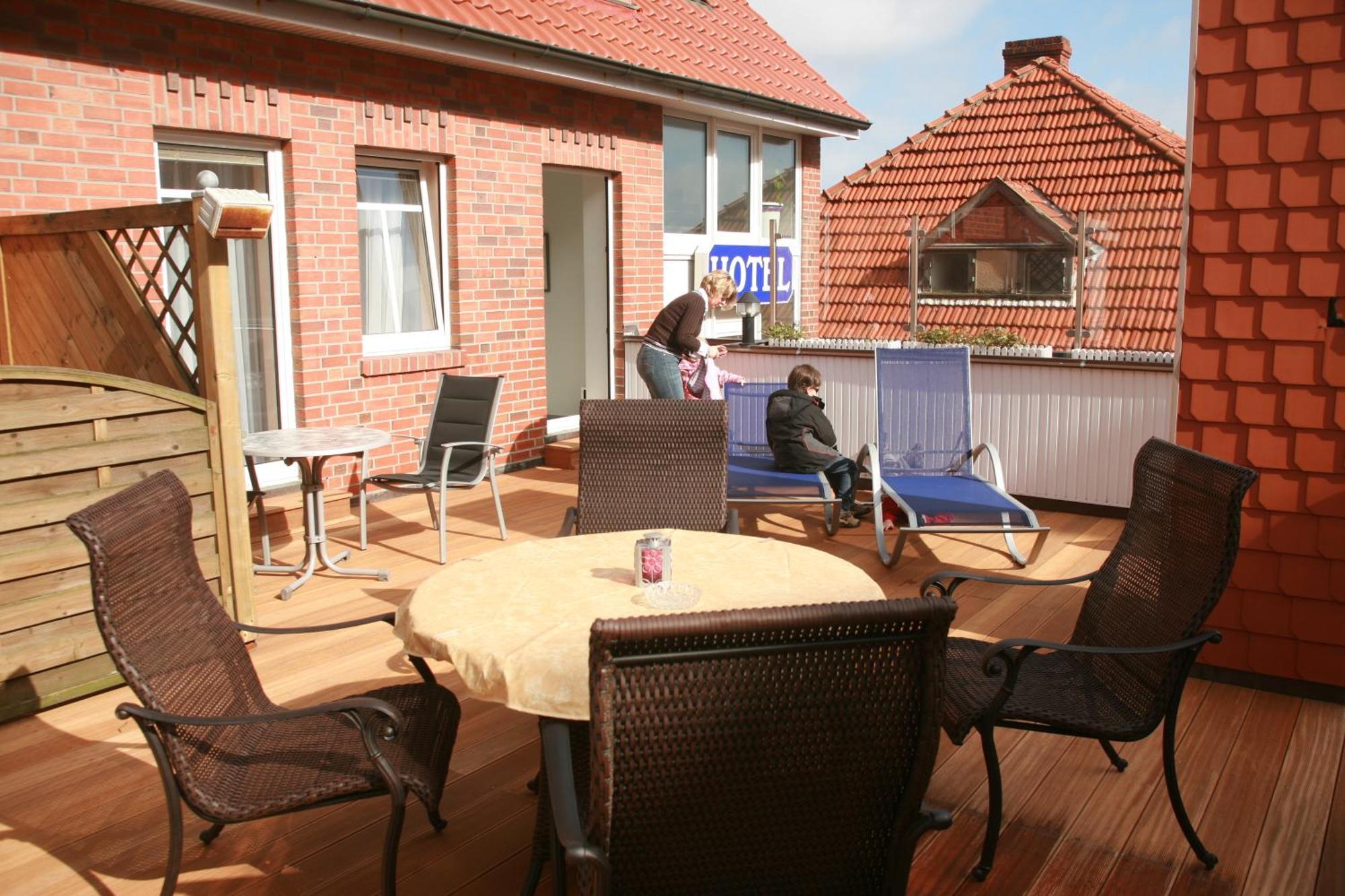 Hotel Villa Weststrand Borkum Exteriör bild